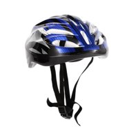 Magideal - Casco De Monopatín Casco De Patín De Ruedas Casco De Bicicleta Resistente A Impactos A Prueba De Golpes Para Adultos Casco De Bicicleta Para Monopatín Azul
