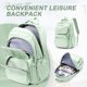 thumbnail image 1 of Water-Resistant School Backpack Nylon Casual Youth Lightweight Bags Adjust Strap Girls Bookbag Zipper Student Laptop Schoolbag, 1 of 3