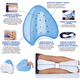 thumbnail image 4 of Almohada Ortopédica Separador Piernas Rodillas Espuma, 4 of 8