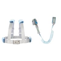 Magideal - Correa De Arnés Para Niños Pequeños Correa De Protección De Correa De Muñeca Antipérdida Para Niños Arnés De Niños Cómodo Correa De Niños Para Niños Azul