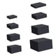 thumbnail image 2 of 8 Piezas de Caja de Exhibición de Cubo Acrílico, Elevador de Anidación de 5 Lados para Mesa de Buffet, Elevador de Alimentos para Alimentos, Cosmético Negro, 2 of 5