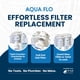 thumbnail image 2 of Filtro De Bloque De Carbón De Repuesto Para Ro Aqua Flo Platinum Qcro, 2 of 8