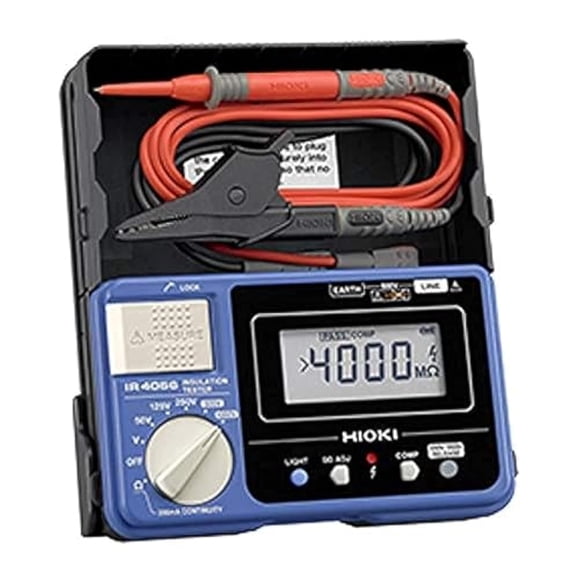 Probador de Aislamiento Hioki IR4056 con 5 Voltajes de Prueba hasta 1000 V