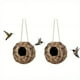 thumbnail image 3 of 2pcs/3pcs/4pcs Hummingbird Nest House, Ball Shape, Hand Woven Hummingbird Houses For Outdoor Garden Yard, 3 of 3