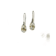 thumbnail image 1 of Aros De Plata 925 Cristal Swarovski Gota Aurora Boreale #7, 1 of 3