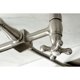 thumbnail image 3 of Grifo de cocina Kingston Brass Heritage de montaje en pared con rociador, 3 of 9