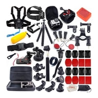 Genérico - Kit 54 Accesorios Camara Deportiva Gopro Con Estuche