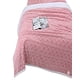 thumbnail image 2 of Frazada Texturizada Con Sherpa 1 5 Plaza Rosa, 2 of 4