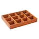 thumbnail image 4 of Bandeja De Madera Para Guardar Joyas Con 12 Compartimentos, Multifuncional, Marrón, Para Plantas Pequeñas En Maceta, 4 of 5