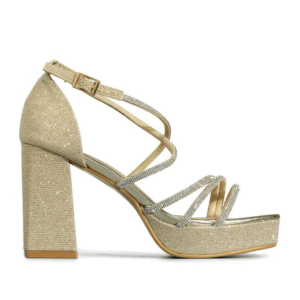 Sandalia Taco Alto Elegante Mujer Weide YOU522