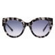 thumbnail image 2 of Gafas De Sol Redondas Para Mujer Good Life Negro Carey gradiente Gris Azul Diseñador Retro Festival Concierto Uv 100, 2 of 9