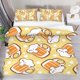 thumbnail image 1 of v1332 Bed Sheets Beer Duvet Cover Set Two Beer Mugs White Foam Bedding Set pcs for Kids Golden Drinks Comforter Cover Soft Polyester Quilt Cover 3-Piece Bedding Set (1 Duvet Cover + 2 Pillow Shams) Be, 1 of 5