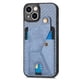 thumbnail image 4 of Funda Resistente para iPhone 14 con Tarjetero y Soporte, Diseño Magnético Azul, 4 of 5