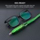 thumbnail image 4 of Destornillador OKNIFE 9‑en‑1 de aluminio verde para EDC de bolsillo, 4 of 8