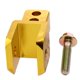 thumbnail image 5 of Nueva aleación de aluminio motocicleta moto bici bici amortiguador amarillo, 5 of 5