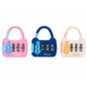 thumbnail image 1 of Pack 3 Candados de Seguridad con Contraseña Colores Variados para Mochila, Maleta y Locker, 1 of 3