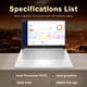 thumbnail image 3 of Laptop HP Stream 14" HD Intel N150 16 GB RAM 288 GB SSD, 3 of 9
