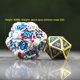thumbnail image 2 of Dados DNDWoW D20 Calavera 3,1 cm Plateado/Rojo/Azul, 2 of 7