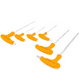 thumbnail image 3 of Juego De Llave Allen T - Torx Ingco 8 Pzs. Hhkt80838 Color Amarillo, 3 of 3