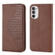 thumbnail image 1 of Funda Flip FOXDOCK para Motorola Moto G22 , Estilo Billetera con Diseño Rombo, Correa de Mano y Soporte, Uso Diario, 1 of 6