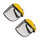 thumbnail image 5 of Paquete De 2 Protectores Faciales De Malla De Acero Con Visera De Malla Ajustable Para Cortar Malezas, 5 of 5