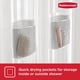 thumbnail image 4 of Forro de Ducha Rubbermaid 178 cm 8 g PEVA 5 Bolsillos Transparente, 4 of 8