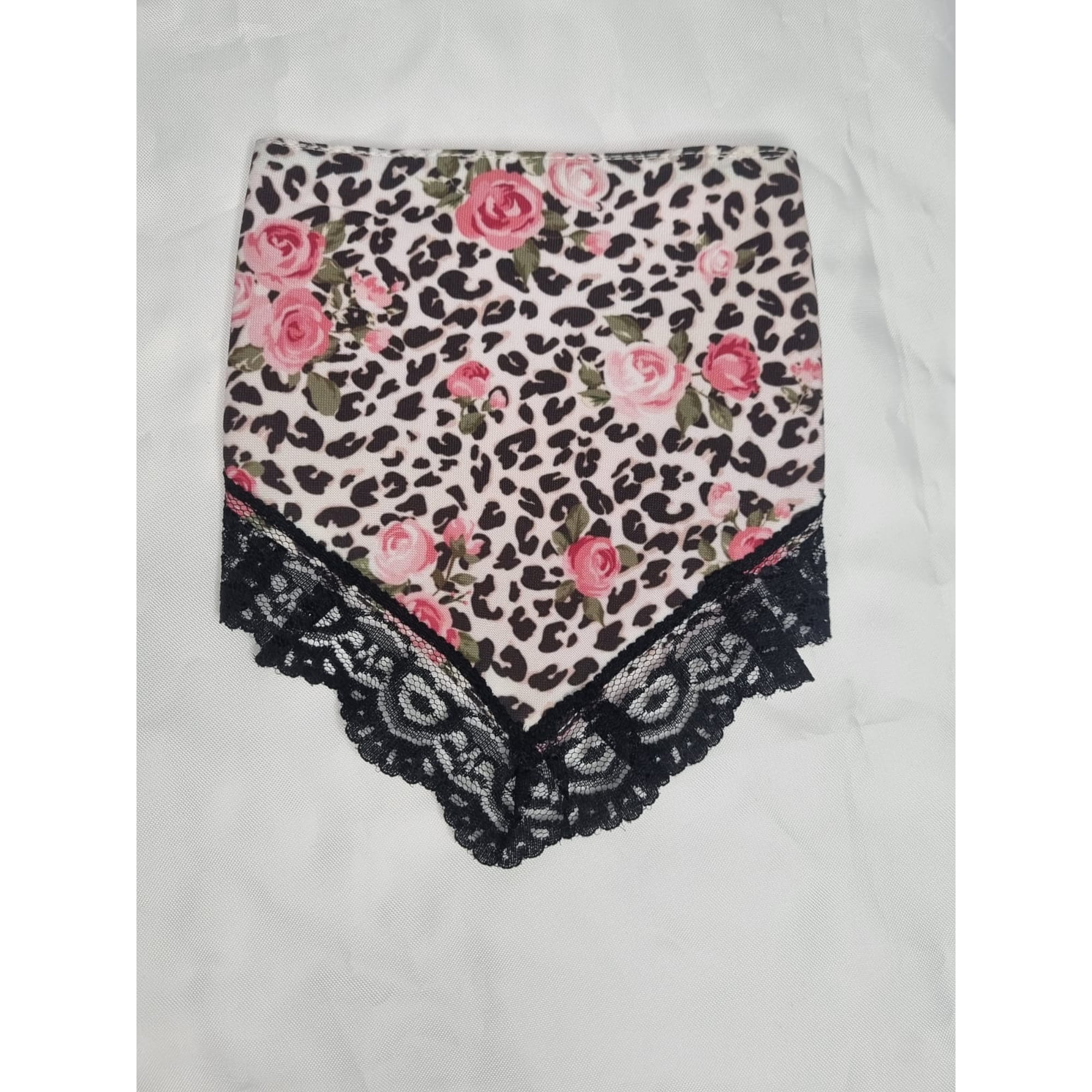 Bandana mascota animal print talla XXS