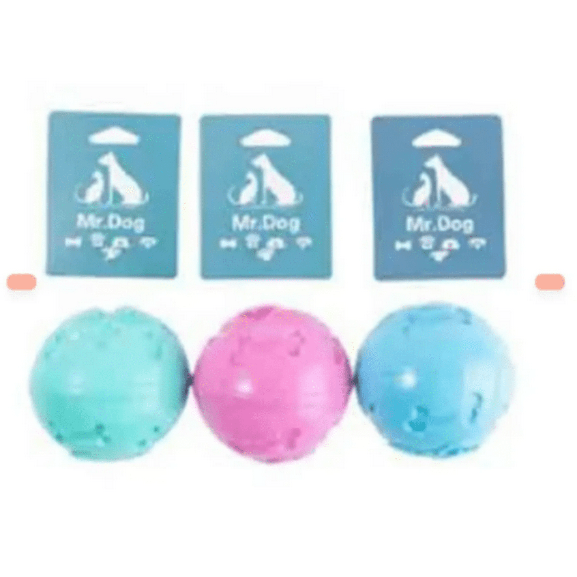 Genérico - Juguete Para Perros Set 3 Pelotas