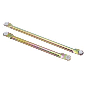 Ioensy - 2 Varillajes De Motor De Limpiaparabrisas Fáciles De Usar Y De Alta Dureza Para Mazda 2 (2003-2007)