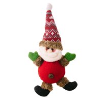 Magideal - Decoraciones Para Árboles De Navidad Adornos Navideños Con Luces Divertidas Ventanas Colgantes Para Colgar En El Coche Para Año Nuevo Navidad Chimenea Papá Noel