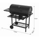 thumbnail image 5 of Parrilla / Parrillera Circular | Tipo Barril LORE Negra Con Ruedas Y Mesa Frontal, 5 of 11
