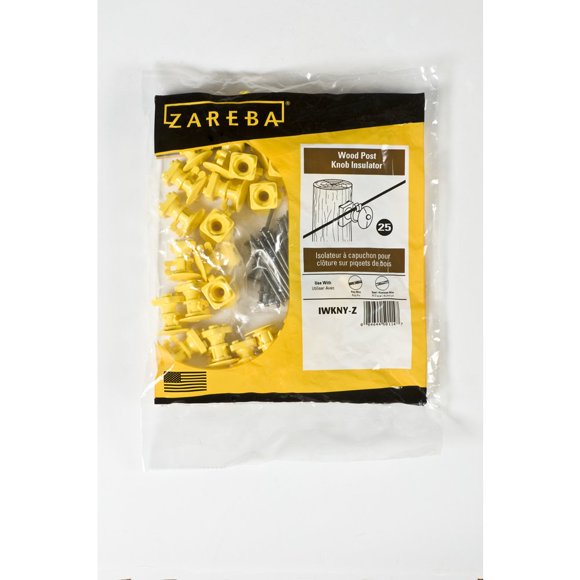 Aislador Zareba IWKNY-Z 25 por bolsa para postes de madera