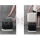 thumbnail image 3 of Bote de basura Baosia negro delgado rectangular de 12 l/3.2 galones de plástico, 3 of 6