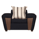 thumbnail image 3 of Juego De Living 3-1-1 CRETA Negro Lino, 3 of 3