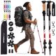 thumbnail image 1 of Bastones de senderismo TrailBuddy, ligeros y plegables, 1 of 9