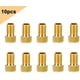thumbnail image 3 of Adaptador de válvula premium para bicicleta, 10 unidades, de latón, convertidor de válvula con anillo de sellado, válvula Presta a Schrader (dorado)., 3 of 5