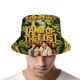 thumbnail image 4 of Tierra de los Perdidos Sombrero bucket para adultos, gorra de protección solar, sombrero de pescador plegable para viajes al aire libre, pesca y actividades de verano, 4 of 6