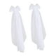 thumbnail image 2 of 2 Uds Velos De Hombro Para Boda Suministros De Decoración Para Fiestas Chal Mujer Tul De Malla Suave Blanco, 2 of 3