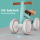 thumbnail image 5 of Bicicleta de equilibrio Fealarfaith para 10 a 36 meses con 4 ruedas luminosas, 5 of 8