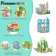 thumbnail image 4 of Set de juego 3 en 1 de Building Blocks PicassoTiles Magnet Tiles PTQ1245, 4 of 7