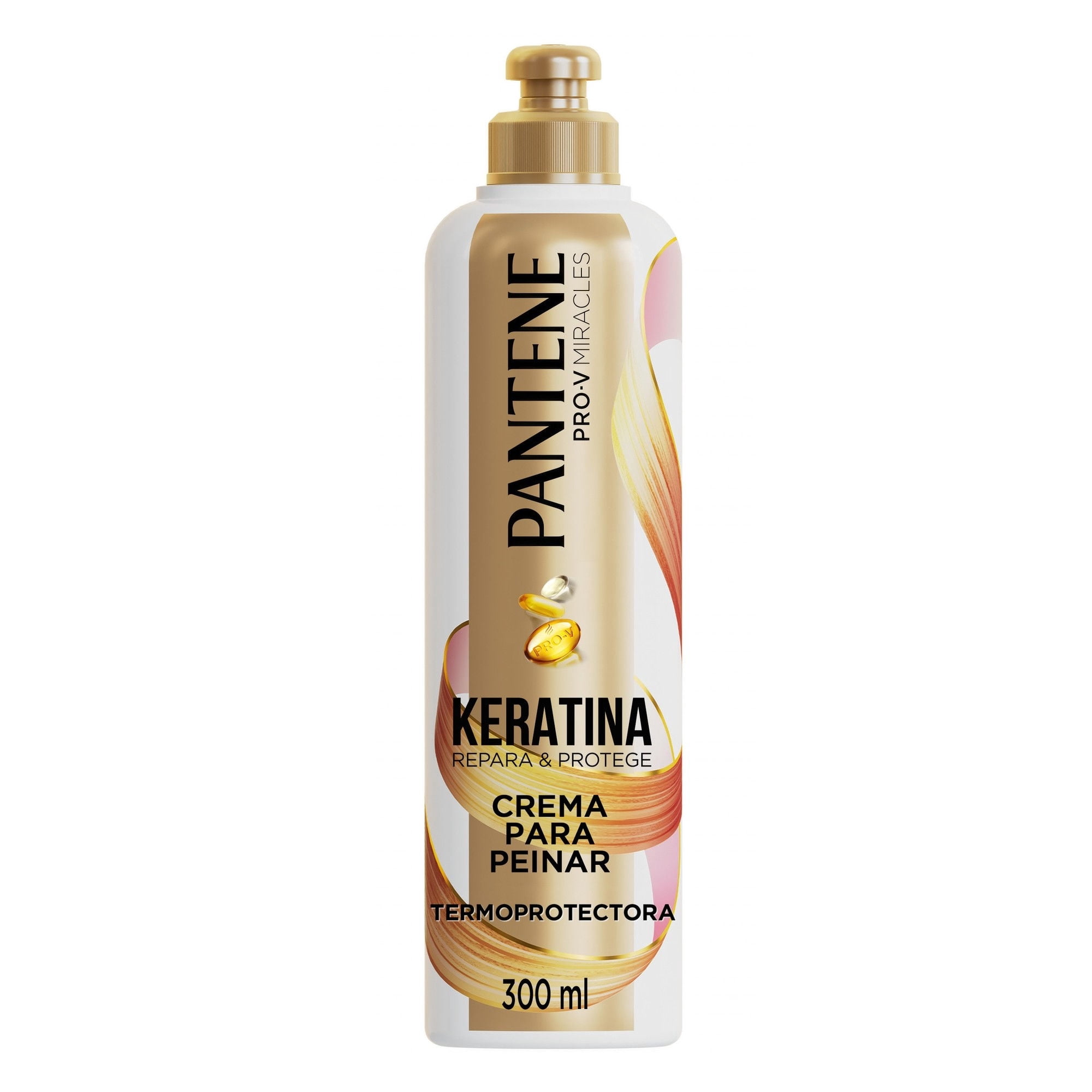 Crema De Peinar Termoprotectora Con Keratina Pro Vitamina B5 300 ml Pantene