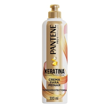 Crema de Peinar Termoprotectora Con Keratina Pro Vitamina B5, 300 ml