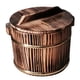 thumbnail image 4 of Cubo De Arroz Japonés, Bandeja Redonda Multiusos, Barril De Madera Para Sushi Para Cocina, 20cm B, 4 of 4