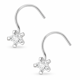 thumbnail image 5 of Par Piercing Estrella Circón 4 mm Plata 925, 5 of 6