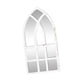 thumbnail image 1 of Espejo de pared arqueado, láminas de espejo, calcomanía de pared, adhesivo de espejo, espejo decorativo, entrada, 23 x 43 cm, ventana, espejo decorativo, espejo de pared blanco, 1 of 5