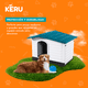 thumbnail image 3 of Casa para Perro Rectangular 66x92x69 cm, 3 of 9