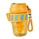 thumbnail image 5 of Botella De Agua Portátil Taza De Café Con Tapa Ciclismo Correr Taza De Agua Reutilizable Amarillo, 5 of 5