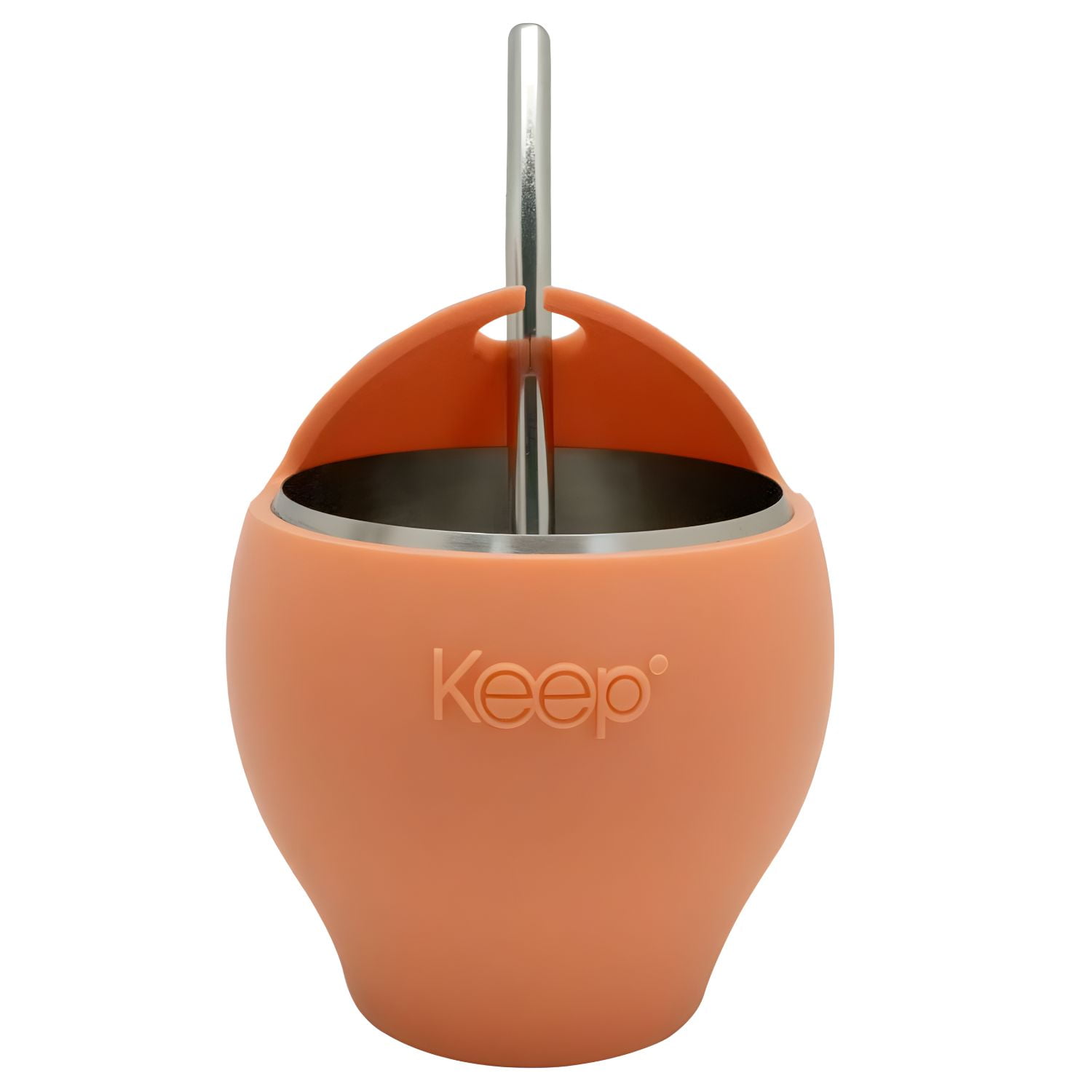 Keep - Mate Acero Inoxidable 230ml Con Bombilla Coral - Ps