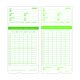 thumbnail image 2 of Combo de Cinta y Tarjetas uPunch HN3000 Verde 2 Paquetes, 2 of 6