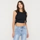thumbnail image 2 of Polera Mujer Sin Mangas Vuelos Negro Corona, 2 of 5